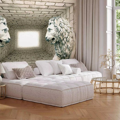 Wall Murals 3d - Lion's chamber, 61733G-ART