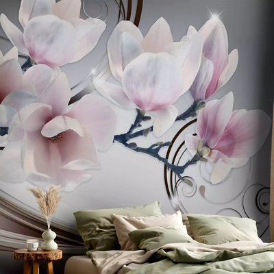 Hall Fototapeet Magnolia lilledega, 61895 - parem hind g -art