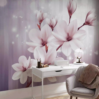 Fototapeet - Violet Magnolia ja Light mäng, 66209G-Ear