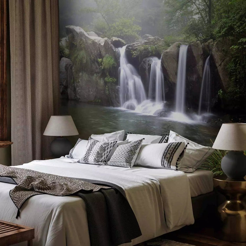 Wall Murals - waterfalls - landscape with forest - different types of G-ART