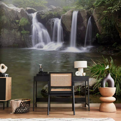 Wall Murals - waterfalls - landscape with forest - different types of G-ART