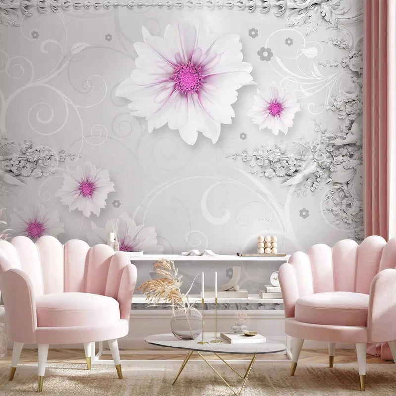 Romantic Wall Murals with flowers - Love Blooms, 60839G-ART