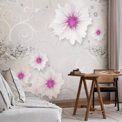 Romantic Wall Murals with flowers - Love Blooms, 60839G-ART