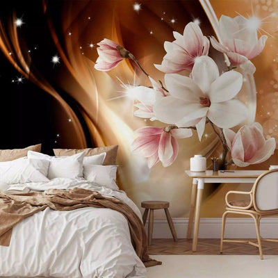 Wall Murals - abstract magnolia composition on a gorgeous background, 64895 G-ART