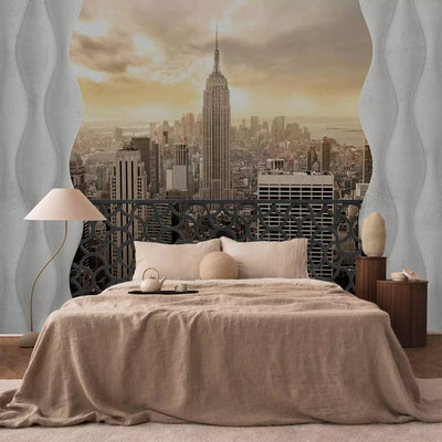 Wall Murals - View from the window - New York Architecture at sunset, 62314 G -art