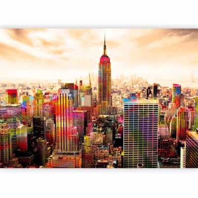 Wall Murals with New York, multicolored - New York Colors, 61571 G -Art