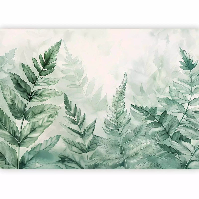 Wall Murals - Ferns in a misty forest, 161117 - buy online G-ART