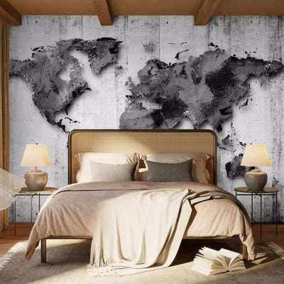 Wall Murals - World in shades of gray, 63959 - buy G-ART