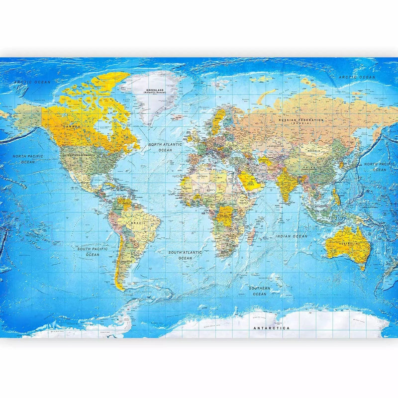 Wall Murals World Classic Map, 94577G-ART