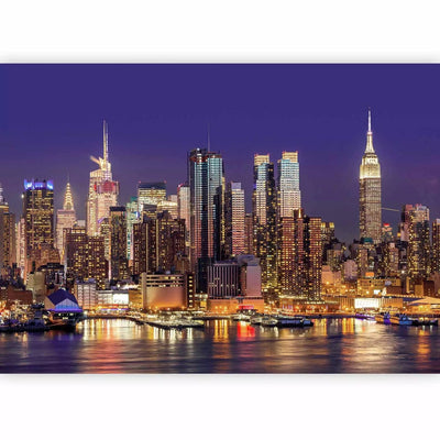 Fototapetai su naktiniu Niujorku - NYC: naktinis miestas - 90184G-ART