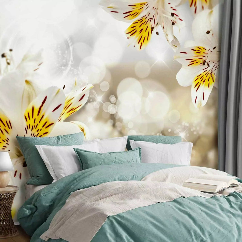 Wall Murals with flowers-sunny alstroemiai-B-A-0295-A-B G-Art