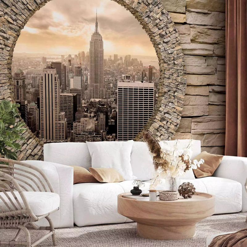 Wall Murals With New York views from your living room, 64466 G-art