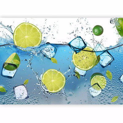 Wall Murals - refreshing fruit motif for the kitchen or room G-ART