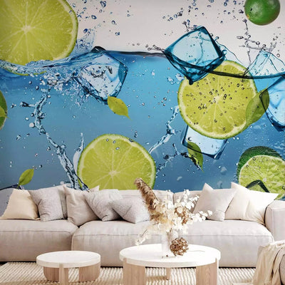 Wall Murals - refreshing fruit motif for the kitchen or room G-ART