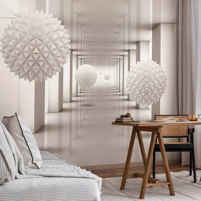 Wall Murals 3d in beige color - Gate to the future, 61873G-ART