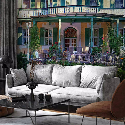 Beautiful Wall Murals overlooking the terrace at an old house - buy G -art