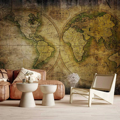 Wall Murals with vintage card - In Search of the Old World, 61812 G-ART