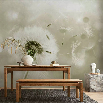 Wall Murals with dandelion - wind flowers, 65636 - order G -art