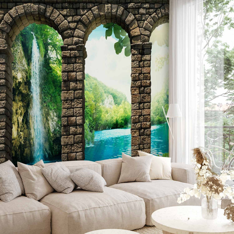 Wall Murals living room - mysterious waterfall, 59994 g -art