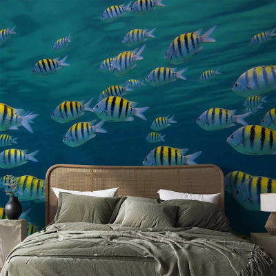 Wall Murals - Underwater Landscape - Caribbean Sea - 59997 G-ART