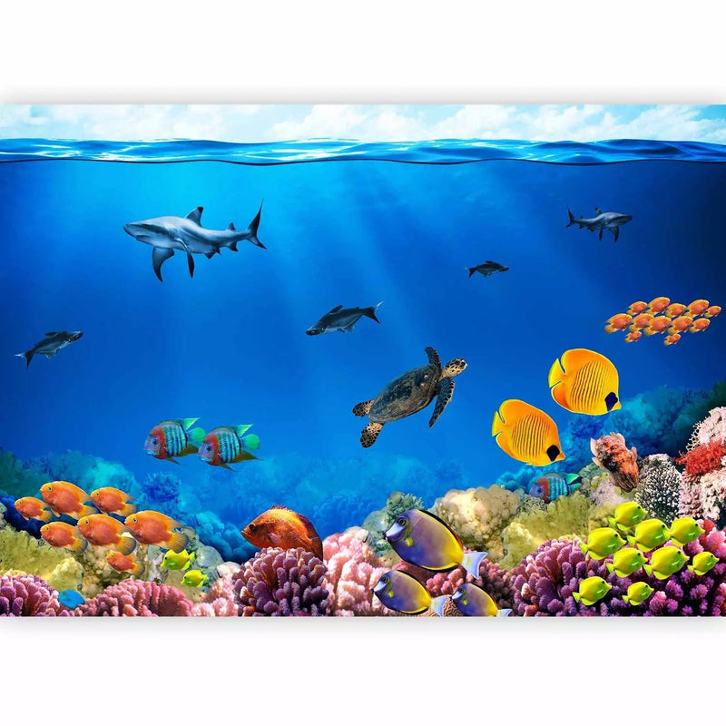 Wall Murals with fauna - ideas for children&