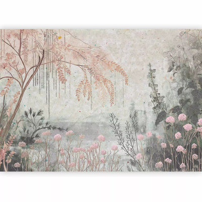 Wall Murals - composition with soft colors and fine details, 161091 G-ART