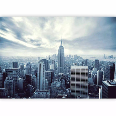 Fototapetai -Mėlynas Niujorkas - Architektūra su Empire State Building G-ART