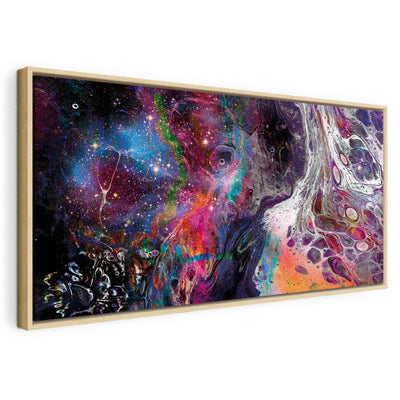 Glezna koka rāmī - Krāsainā galaktika G ART