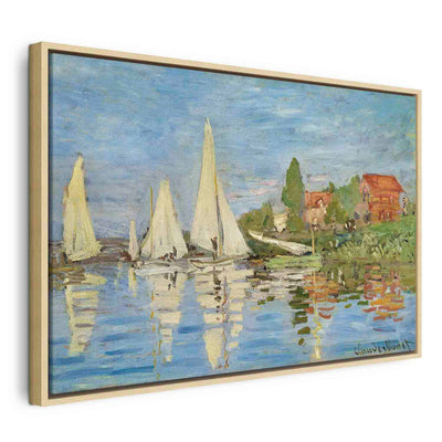 Картина в деревянной раме - Regate Argenteuil G ART