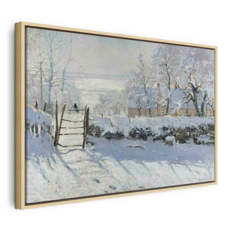 Картина в деревянной раме - Зима G ART