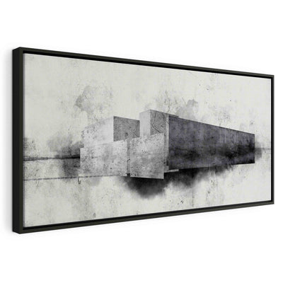 Картина в черной деревянной раме - Архитектурные вариации G ART
