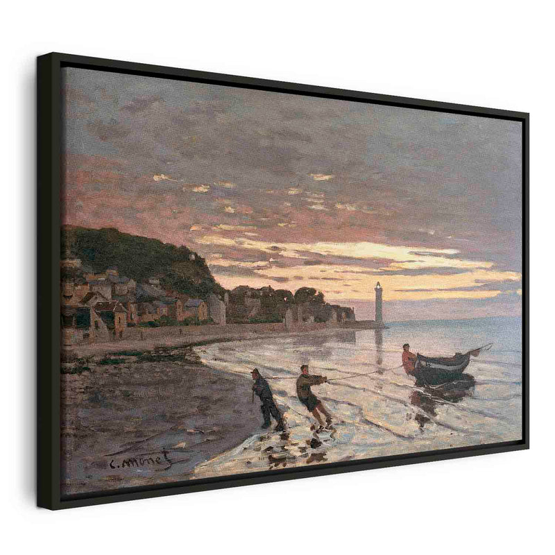 Maal mustas puitraamis - Claude Monet&