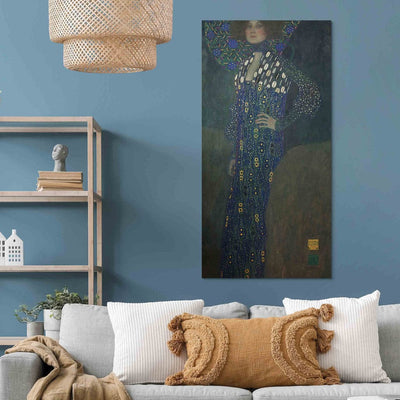 Gleznas reprodukcija - Gustav Klimt -  Miss Emilie Floege  - uz audekla G-ART