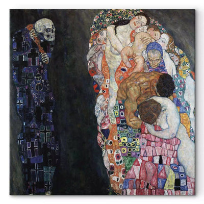 Gleznas reprodukcija - Gustav Klimt - Nāve un dzīve - izvēlēties G-ART