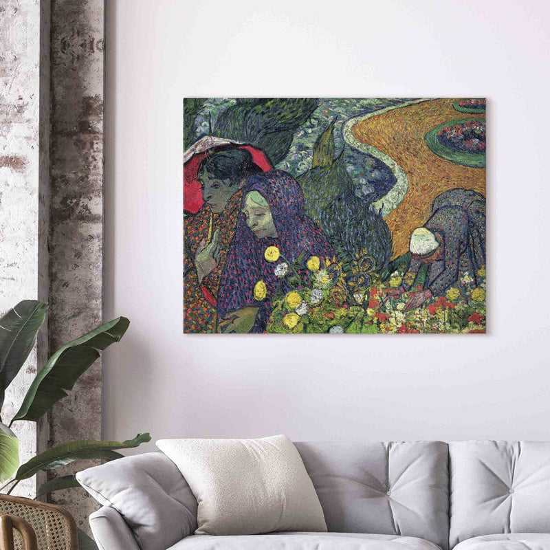Воспроизведение живописи (Винсент Ван Гог) - Арласские дамы (воспоминания о Этенском саду) G Art