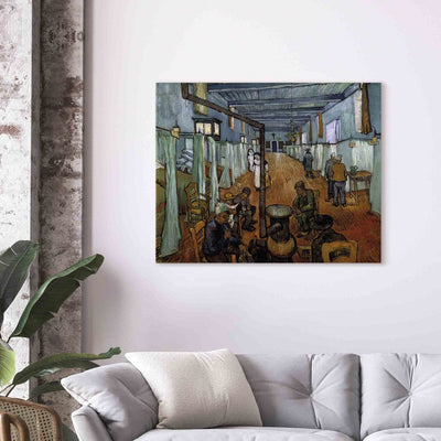 Gleznas reprodukcija (Vinsents van Gogs) - Arlas slimnīcas kopmītne G ART