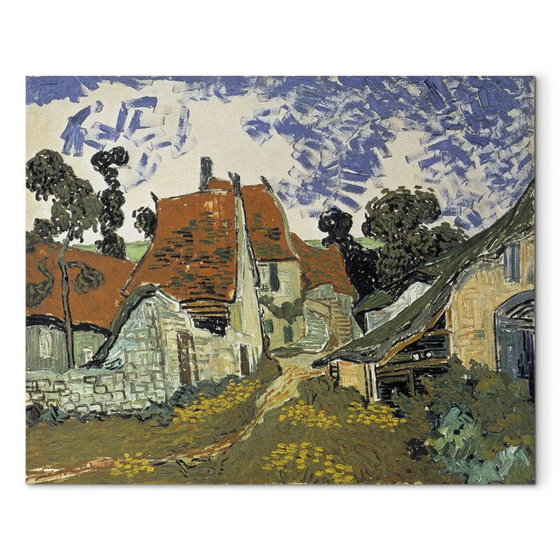 Maalauksen lisääntyminen (Vincent Van Gogh) - Auvers Village Street G Art