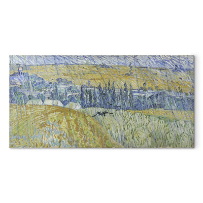 Воспроизведение живописи (Винсент Ван Гог) - Аверрс в дождь