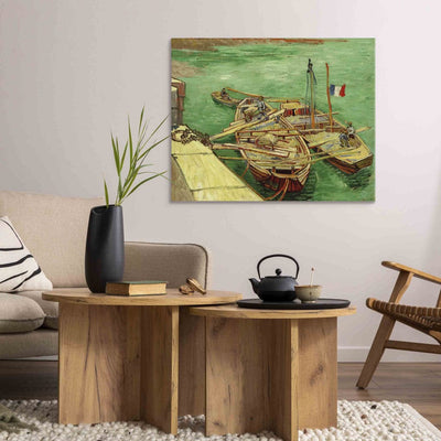 Maalauksen lisääntyminen (Vincent Van Gogh) - Bares Ron River G -taide