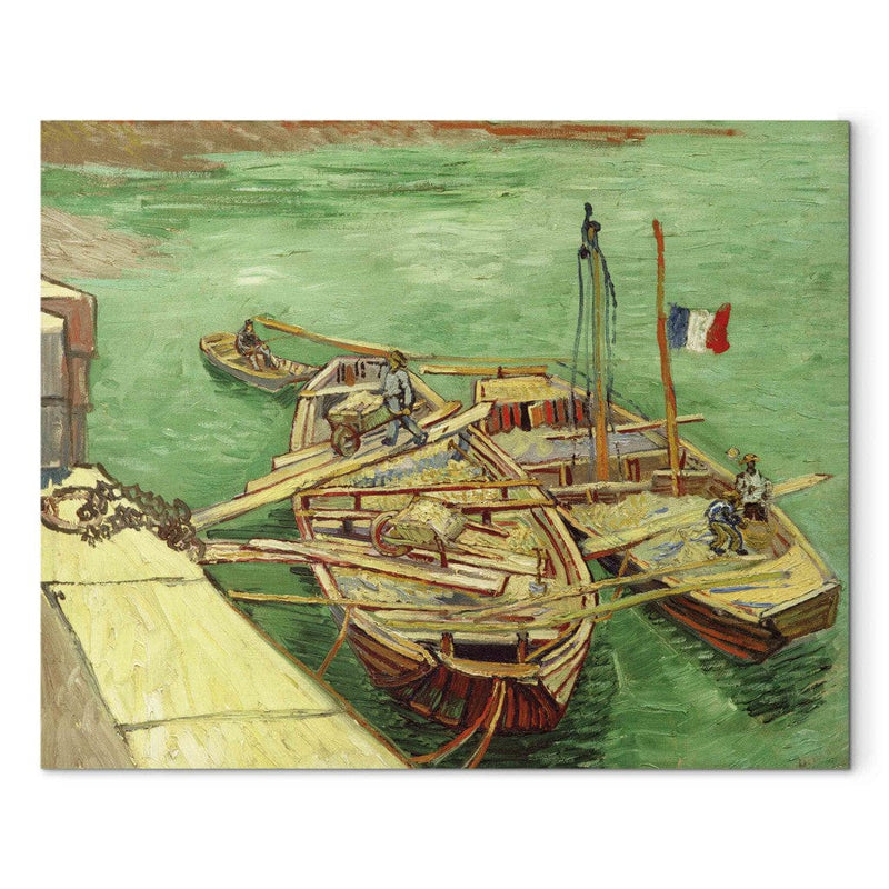 Maalauksen lisääntyminen (Vincent Van Gogh) - Bares Ron River G -taide