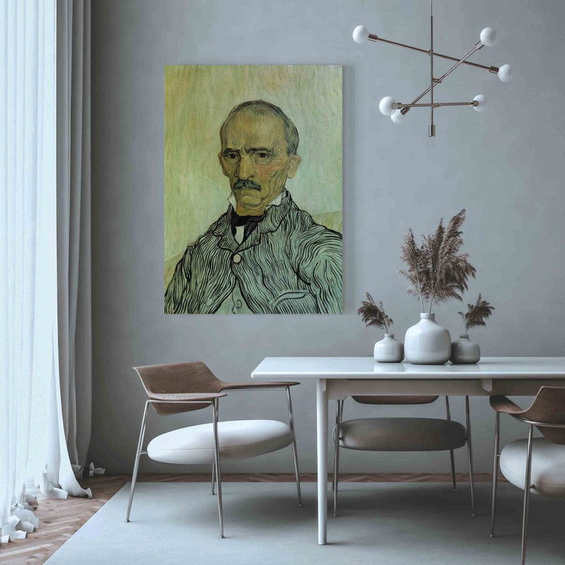 Воспроизведение живописи (Винсент Ван Гог) - Основной мониторинг портрета Трубуки.