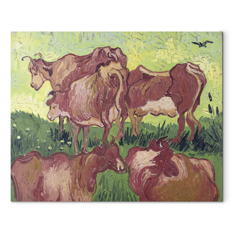 Tapybos atkūrimas (Vincentas Van Gogas) - karvių G menas