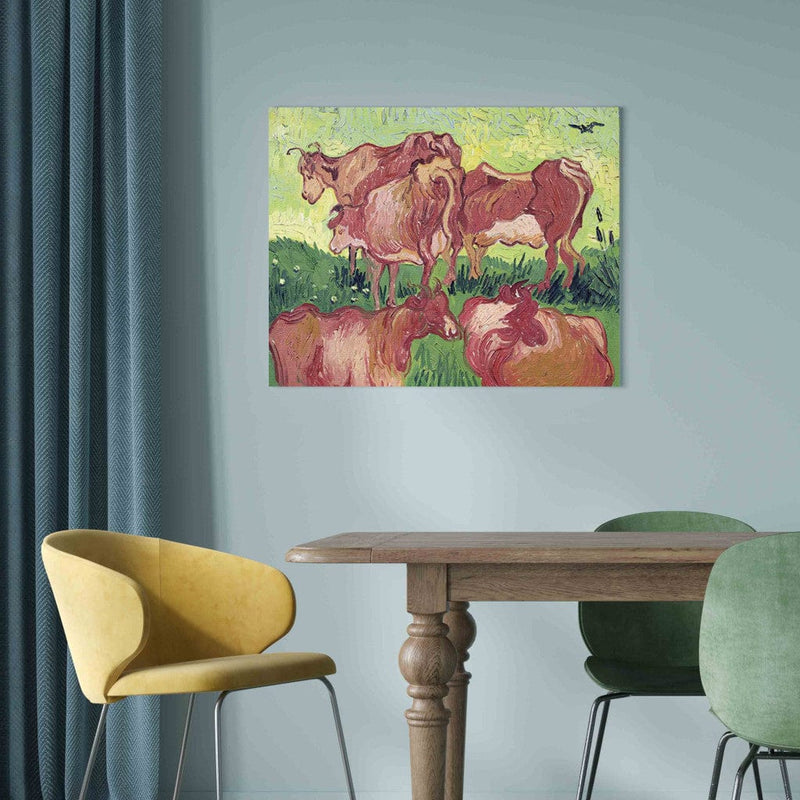 Воспроизведение живописи (Винсент Ван Гог) - Коровы G Art