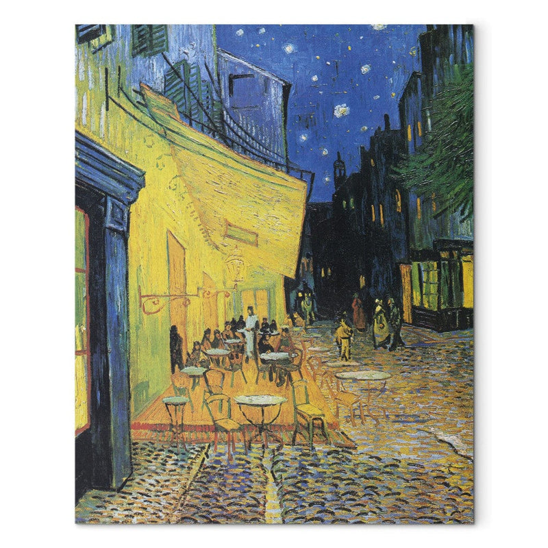 Gleznas reprodukcija (Vinsents van Gogs) - Kafejnīcas terase naktī G ART