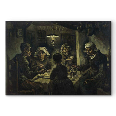 Tapybos atkūrimas (Vincentas van Gogas) - bulvių valgytojai G menas