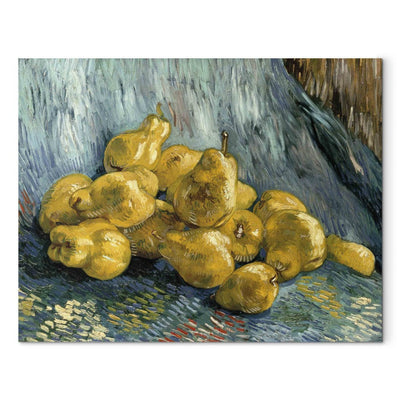 Воспроизведение живописи (Винсент Ван Гог) - натюрморта с искусством айва