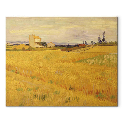 Воспроизведение живописи (Винсент Ван Гог) - кукурузное поле г искусство