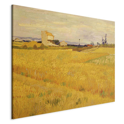 Воспроизведение живописи (Винсент Ван Гог) - кукурузное поле г искусство
