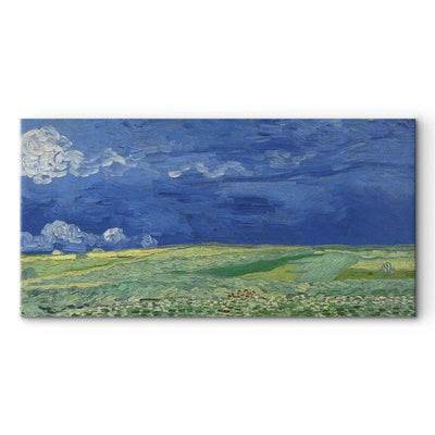 Воспроизведение живописи (Винсент Ван Гог) - Пшеничное поле под грозом G Art