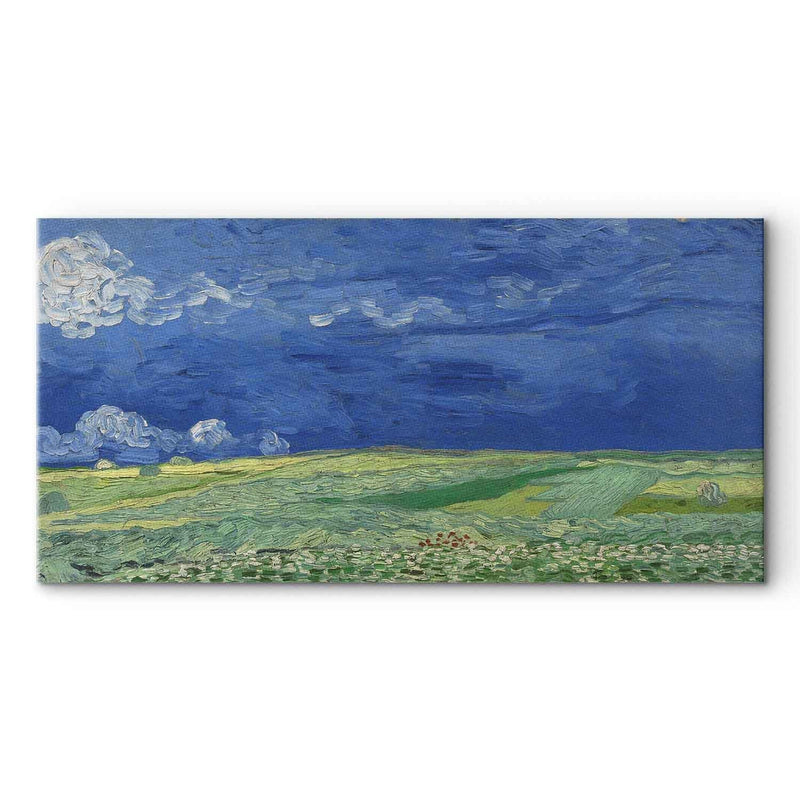 Воспроизведение живописи (Винсент Ван Гог) - Пшеничное поле под грозом G Art